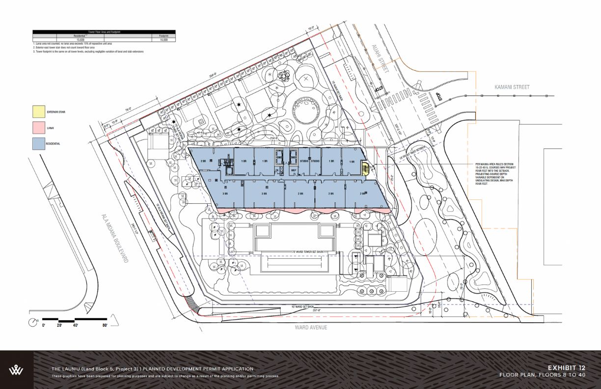 ラウニウ8〜40階図面